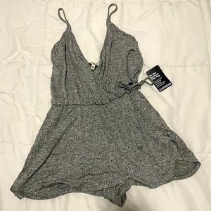 Grey Express romper-NWT!
